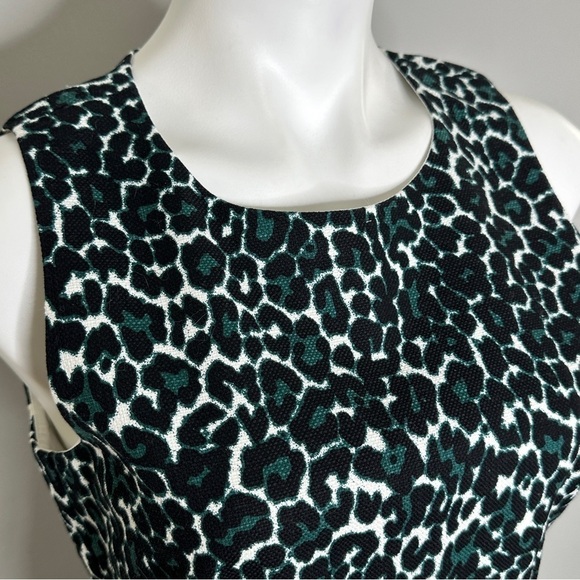 J. Crew Factory animal print sleeveless dress NWT 4 - Picture 4 of 7
